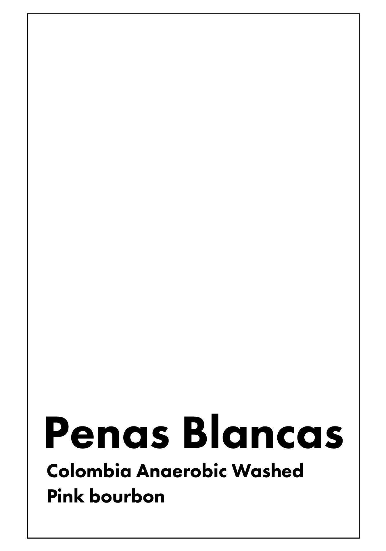 Penas Blancas Colombia Pink bourbon Anaerobic washed